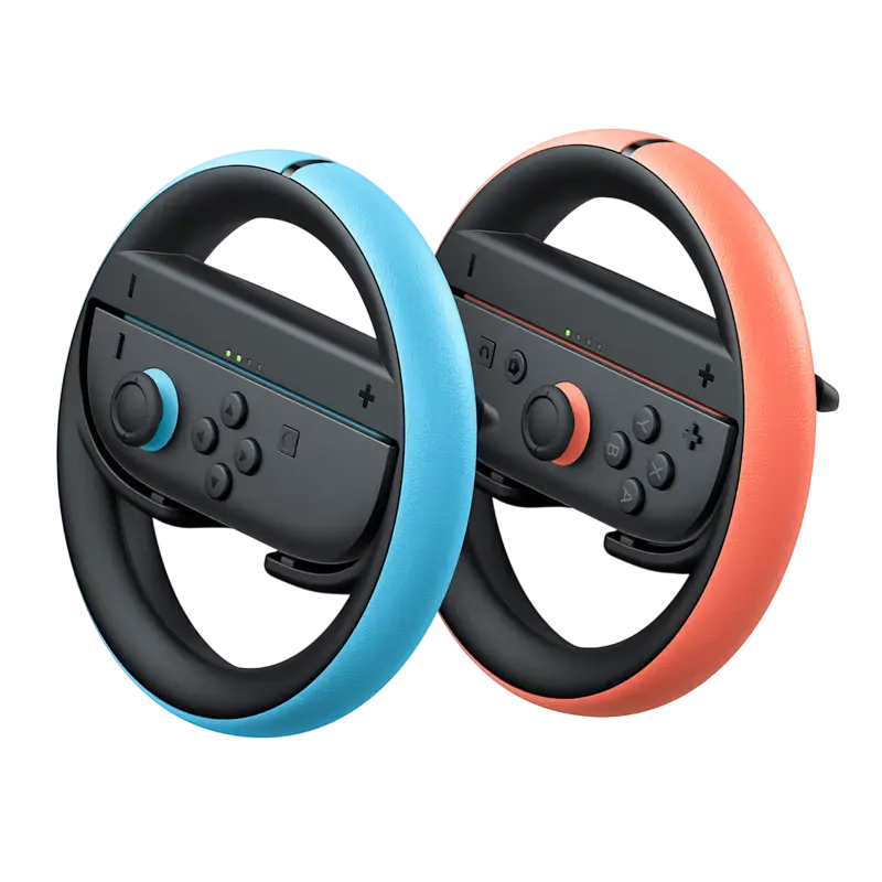 Игровой руль Nintendo Switch 2 Joy-Con 2 Wheel, Синий | Красный