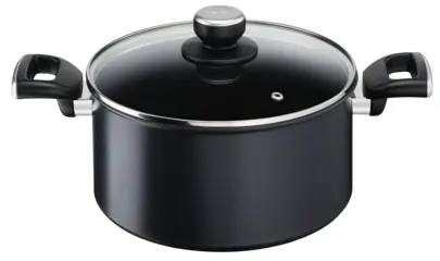 Кастрюля Tefal G2554672, 5,2л, Чёрный