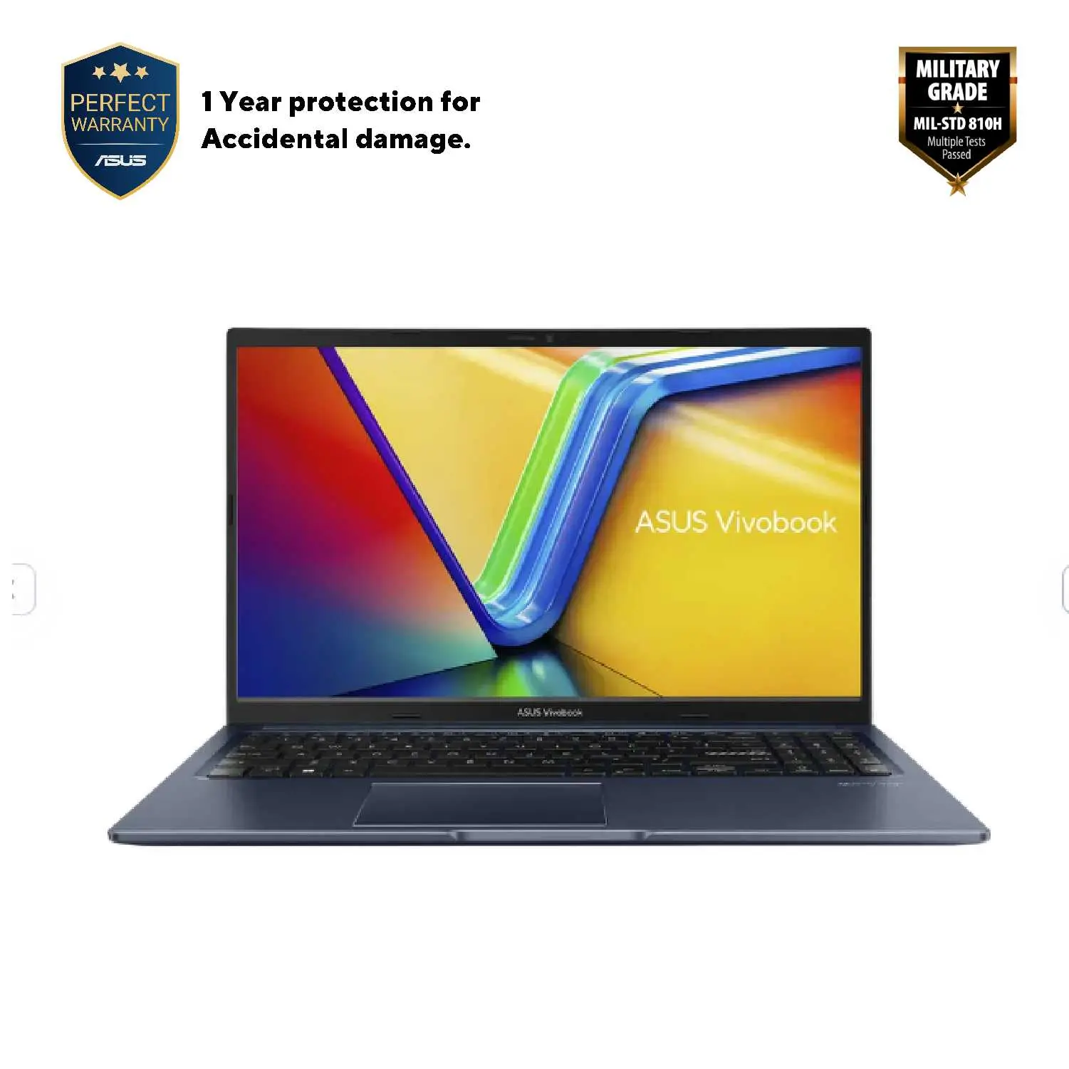 Ноутбук 15,6" ASUS Vivobook 15 M1502YA, Quiet Blue, AMD Ryzen 7 5825U, 16Гб/512Гб, Без ОС
