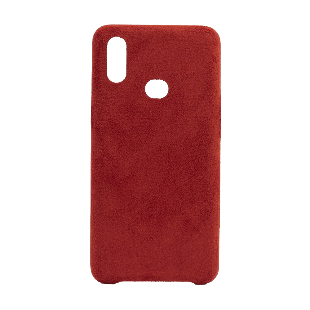Helmet Case Alcantara V2 Samsung A10S, Red