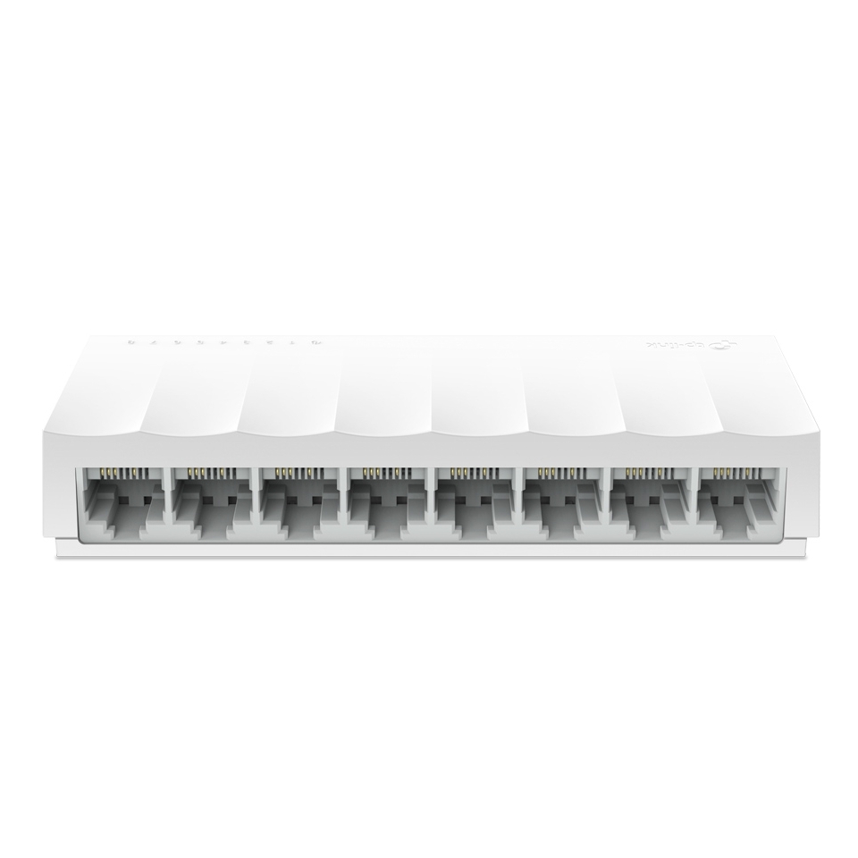 .8-port 10/100Mbps Desktop Switch  TP-LINK LiteWave "LS1008", Plastic Case