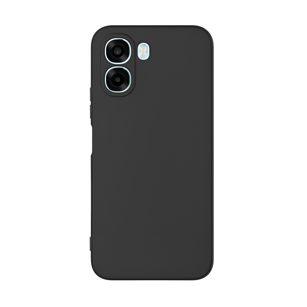 WOO Case Liquid Silicone Oppo A6X 5G, Black
