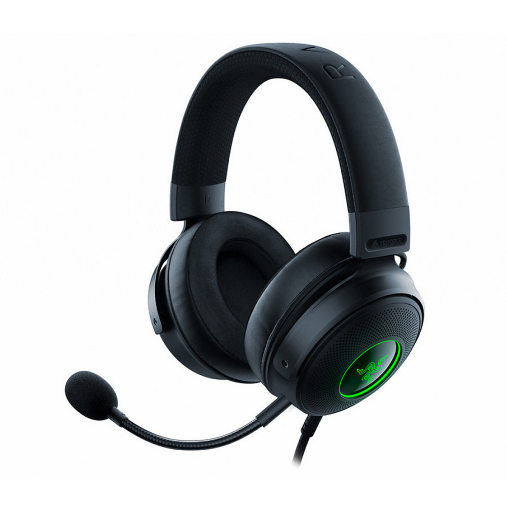 Gaming Headset Razer Kraken V3, 50mm drivers, 20-20kHz, 32 Ohm, 96db, 325g, On-earcup control, Det.C