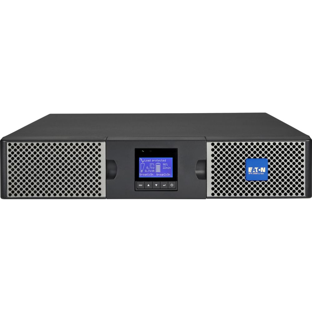 UPS Eaton 9PX2200IRT2U-L Li-Ion,2200VA/2200W R2U/Tower,Online,LCD,AVR,USB,RS232,Com.slot,8*C13,2*C19
