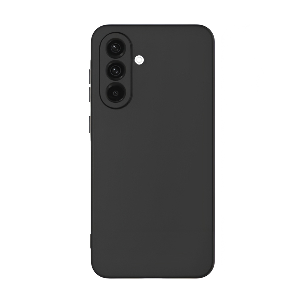 WOO Case Liquid Silicone Samsung A27, Black