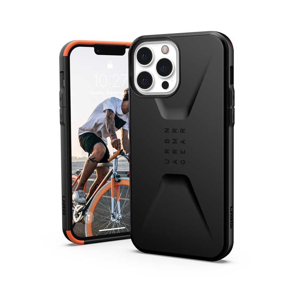 UAG Case for iPhone 13 Pro Civilian, Black