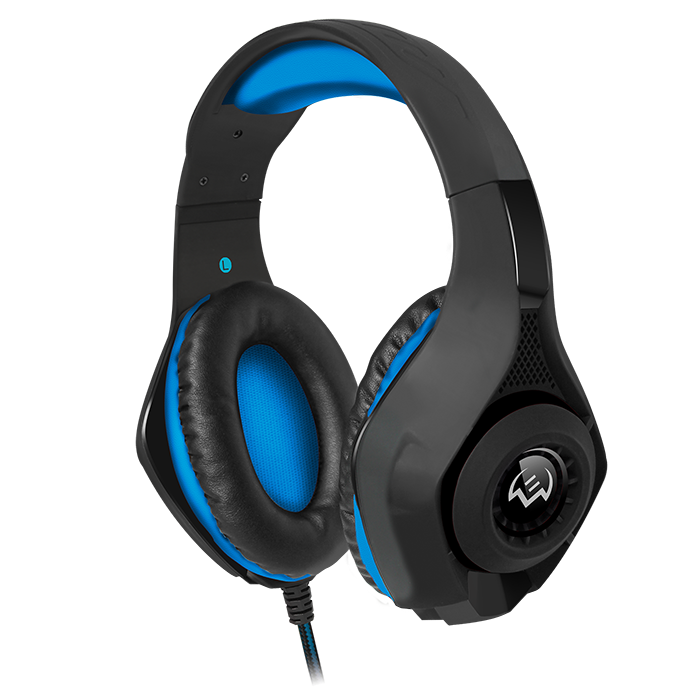 SVEN AP-G887MV, Gaming Headphones with microphone, 3.5 mm (4 pin) or 2*3.5 mm (3 pin) stereo mini-jack (connector for PC), volume control on the cable