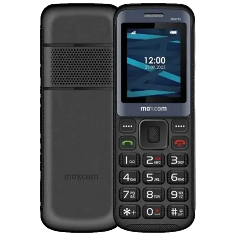 Мобильный телефон MaxCom MM718, Чёрный