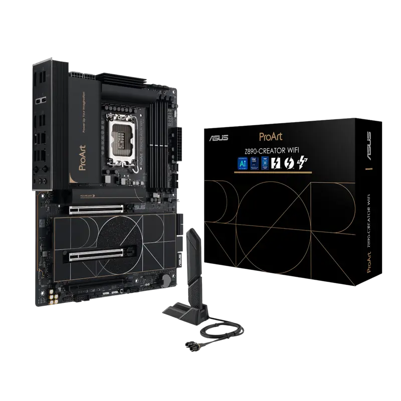 Материнская плата ASUS PROART Z890-CREATOR WIFI, LGA1851, Intel Z890, ATX
