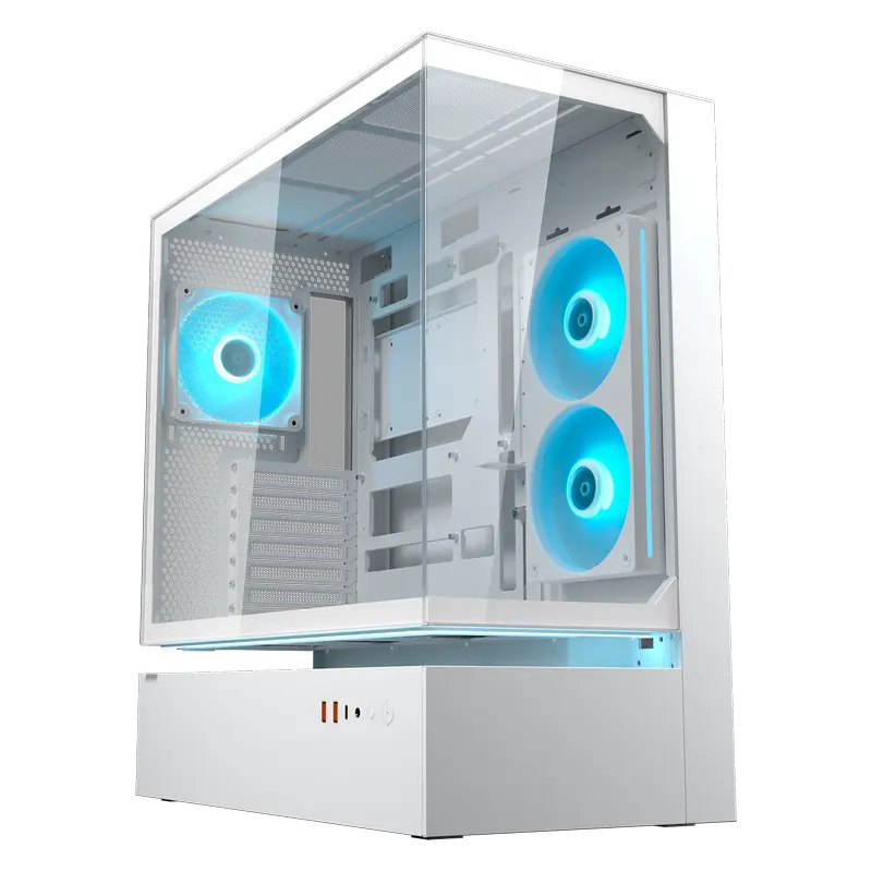 Компьютерный корпус Cougar CFV235 White, Midi-Tower, Без блока питания, Белый