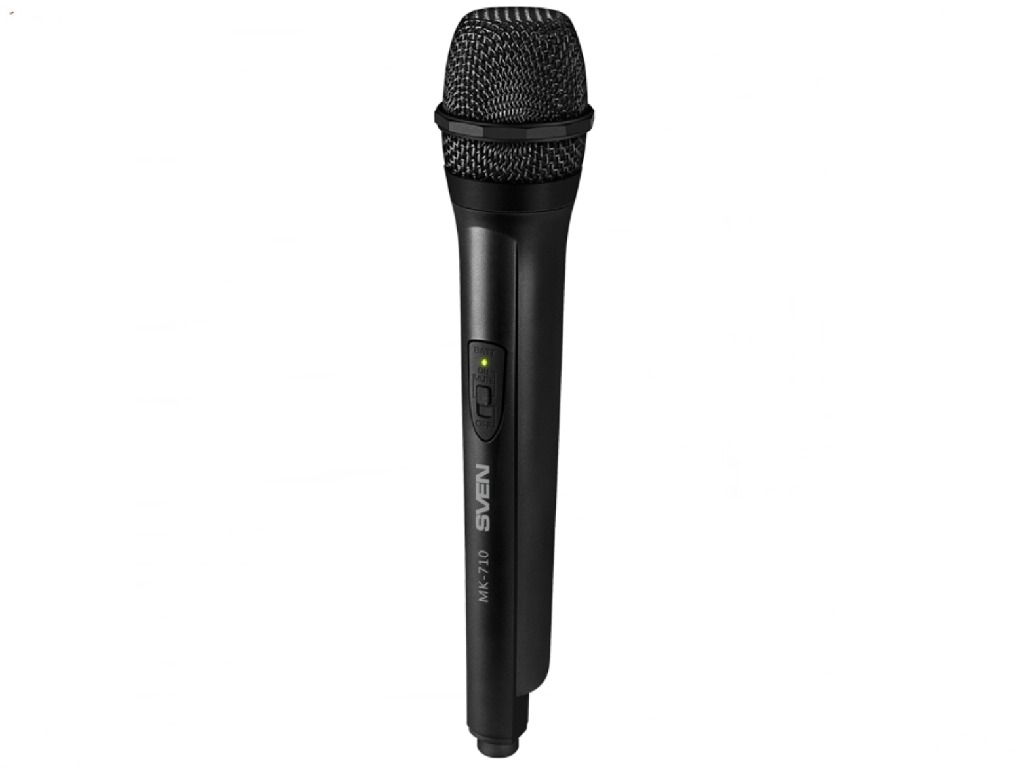 Karaoke Wireless Microphone SVEN MK710, Wireless reciver jack 6.5mm