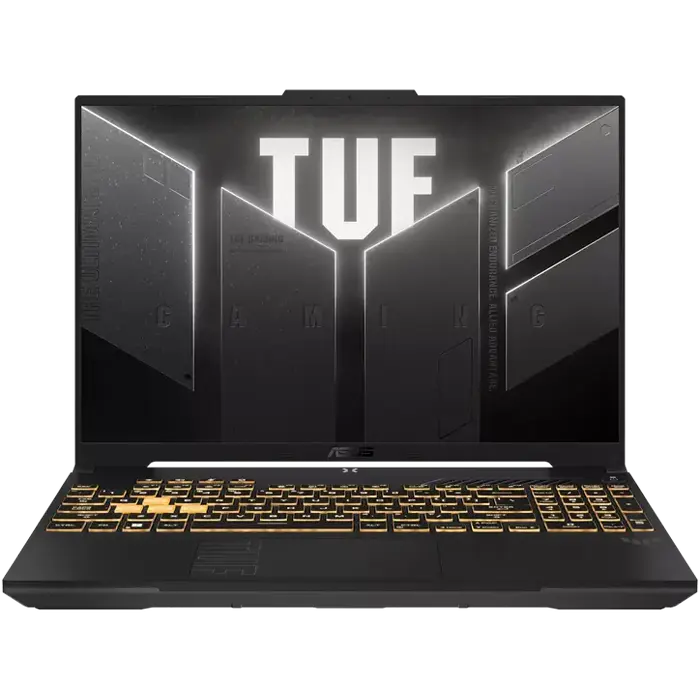 Игровой ноутбук 16" ASUS TUF Gaming F16 FX607VJB, Mecha Gray, Intel Core 5 210H, 16Гб/512Гб, Без ОС