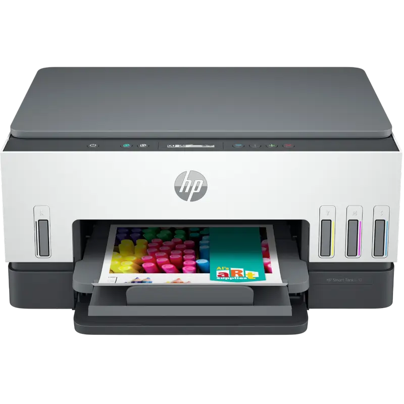 МФУ HP Smart Tank 670, Белый | Серый