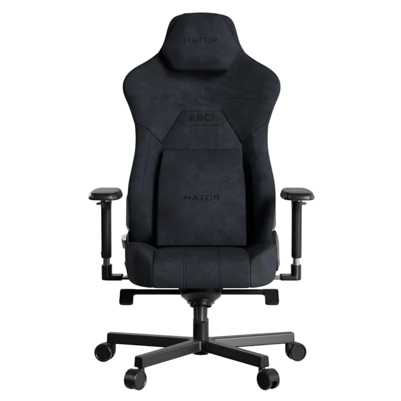 Игровое кресло HATOR Arc 3 XL, Велюр, Чёрный