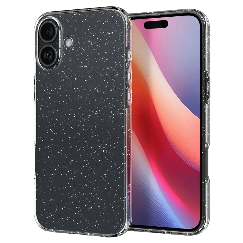 Чехол Spigen iPhone 16 Plus Liquid Crystal, Блестящий Кристалл