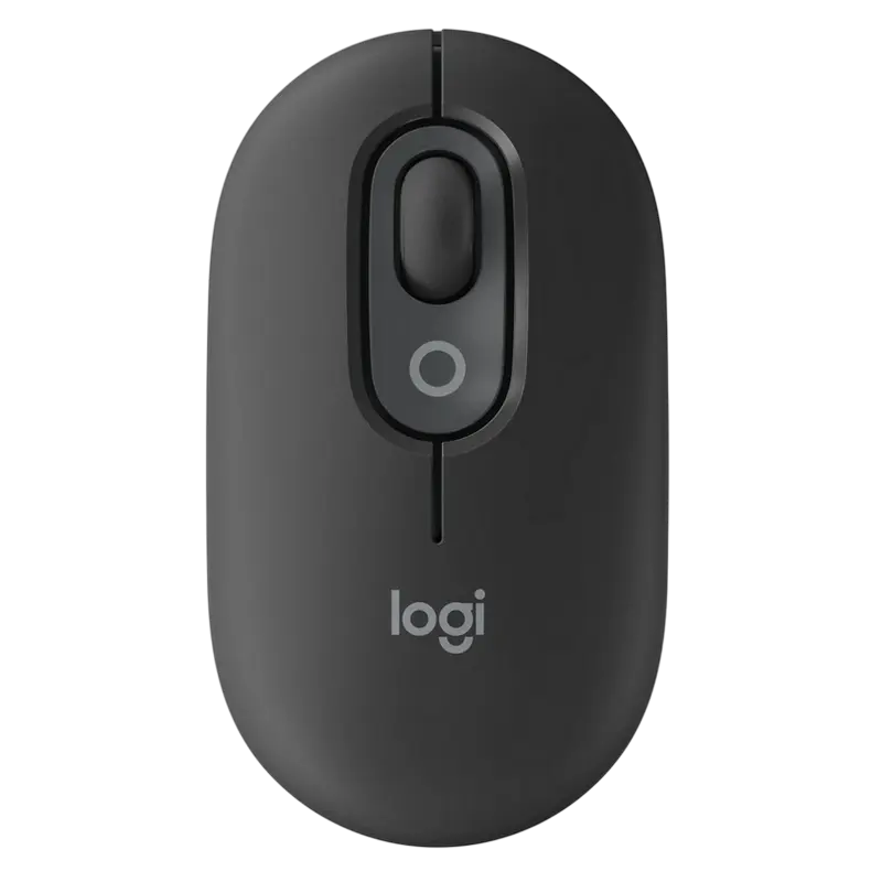 Беcпроводная мышь Logitech POP, Графитовый