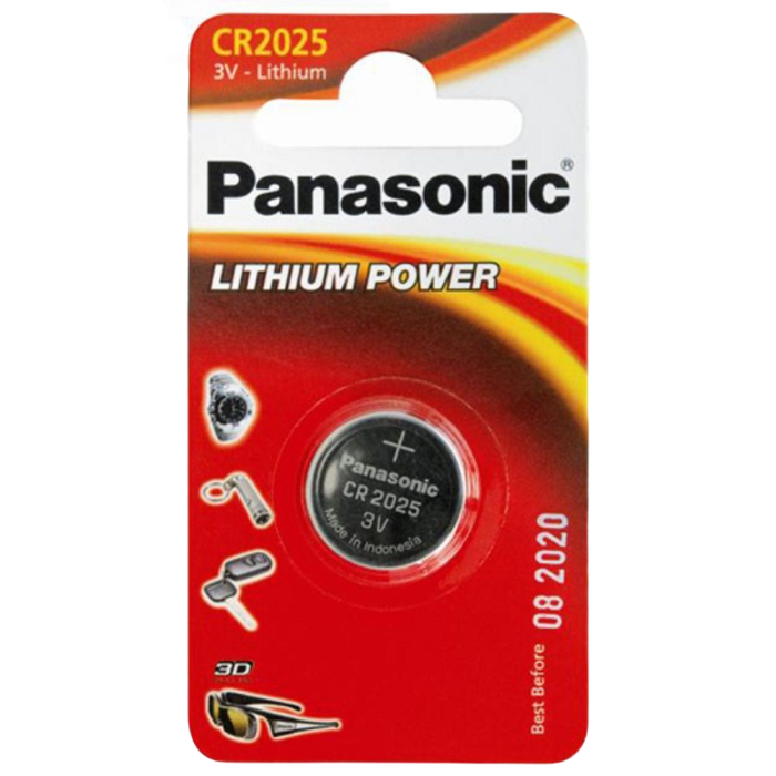 CR2025, Blister*1, Panasonic, CR-2025EL/1B