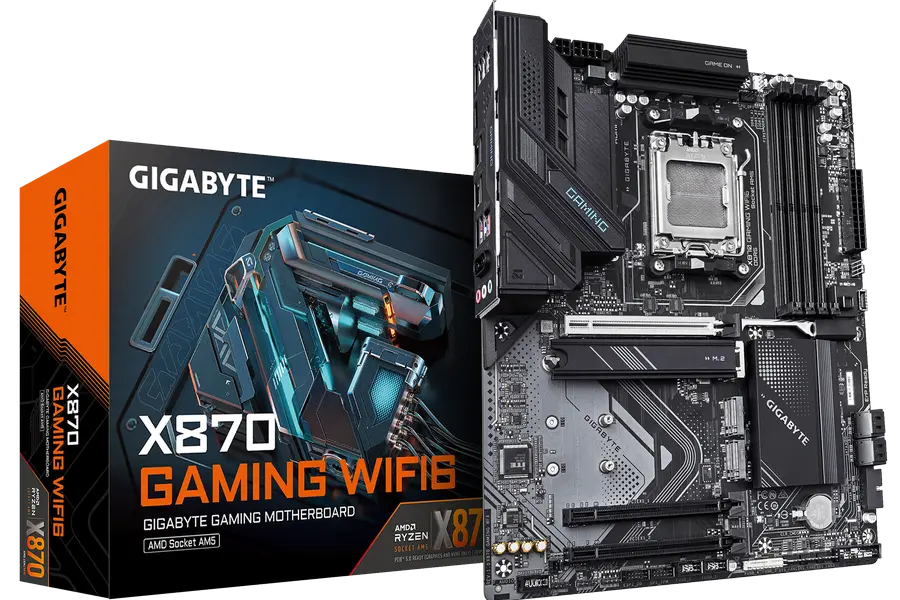 Материнская плата Gigabyte X870 GAMING WIFI6, AM5, AMD X870, ATX