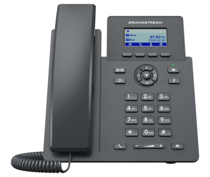 Grandstream GRP2601, 2 SIP,2 Line, no PoE, Black