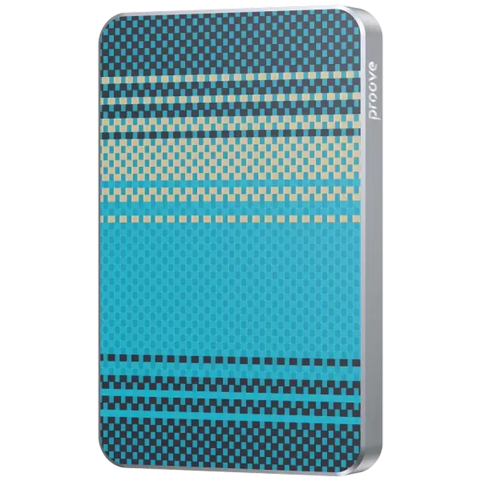 Портативное зарядное устройство Proove Carbon Slim 20W, 5000мА·ч, Серебристый
