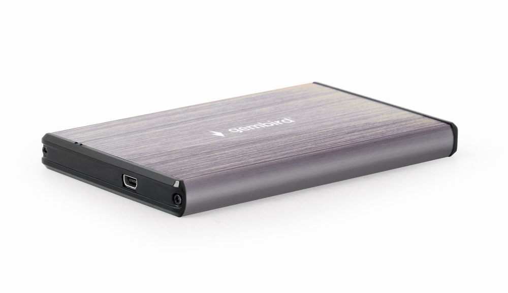 2.5 SATA HDD External Case miniUSB3.0 Aluminum Light-Grey, Gembird EE2-U3S-3-LG,процессоры ,оперативная память, ssd, M2, hdd, кейсы