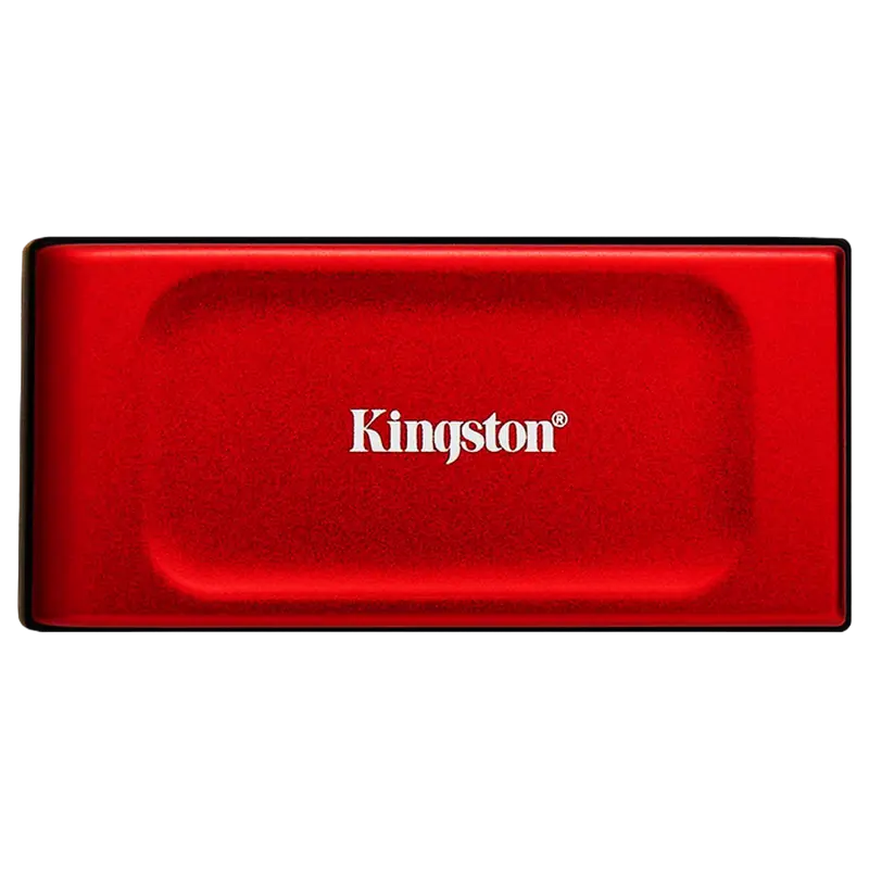 Внешний портативный SSD накопитель Kingston XS1000, 1 ТБ, Красный (SXS1000R/1000G)