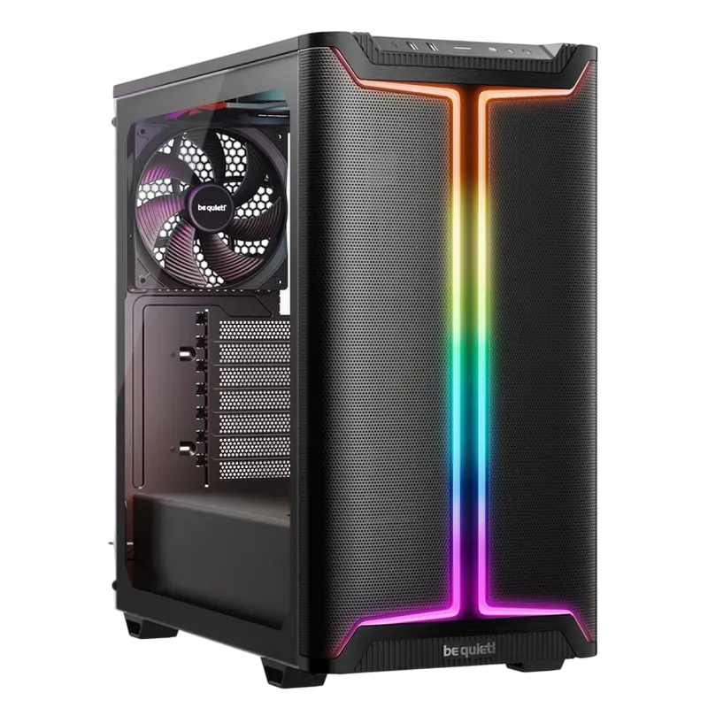 Компьютерный корпус be quiet! Pure Base 501 DX, Midi-Tower, Без блока питания, Чёрный
