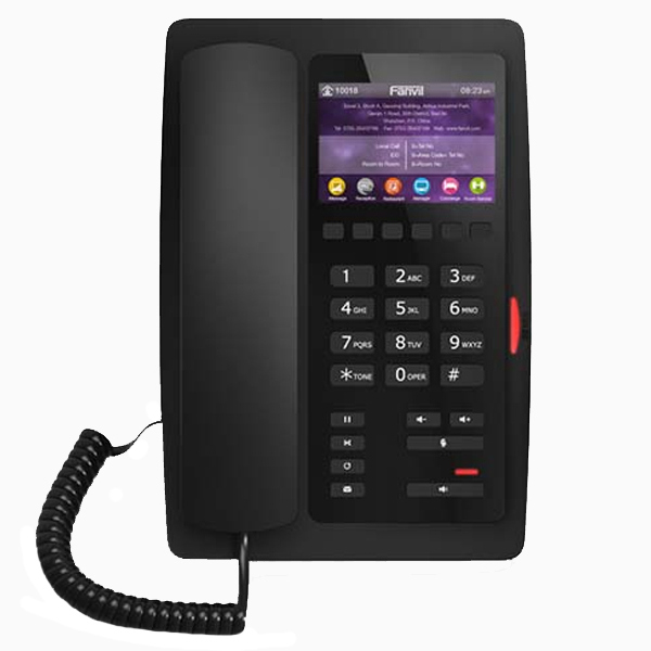 Fanvil H5, Black, VoIP phone, 3.5" Color LCD, 2 SIP, PoE