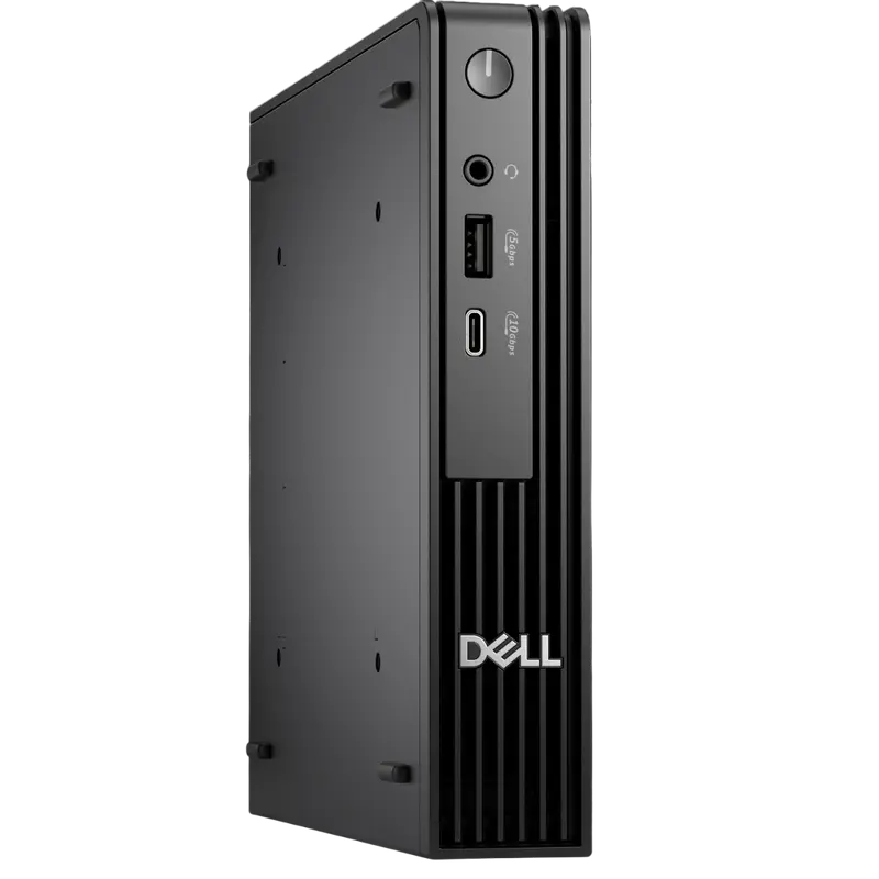 Мини ПК DELL Pro Micro QCM1250, MFF, Intel Core Ultra 5 235T, 8Гб/512Гб, Intel UHD Graphics 730, Linux Ubuntu