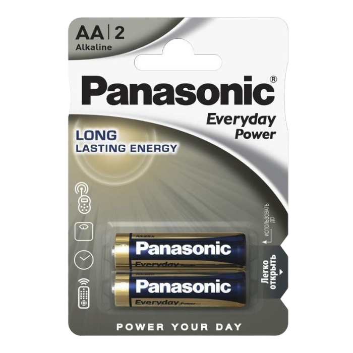 Panasonic  "EVERYDAY Power" AA Blister *2, Alkaline, LR6REE/2BR