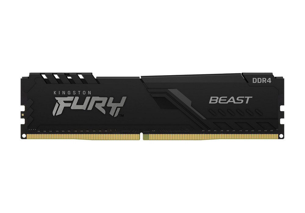 .8GB DDR4-3600MHz  Kingston FURY Beast (KF436C17BB/8), CL17-21-21, 1.35V, Intel XMP 2.0, Black