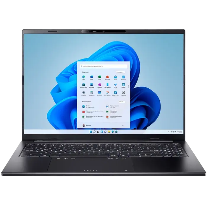 Ноутбук 16" Acer Swift Go 16 AI OLED SFG16-74, Obsidian Black, Intel Core Ultra 9 288V, 32Гб/1024Гб, Windows 11 Home