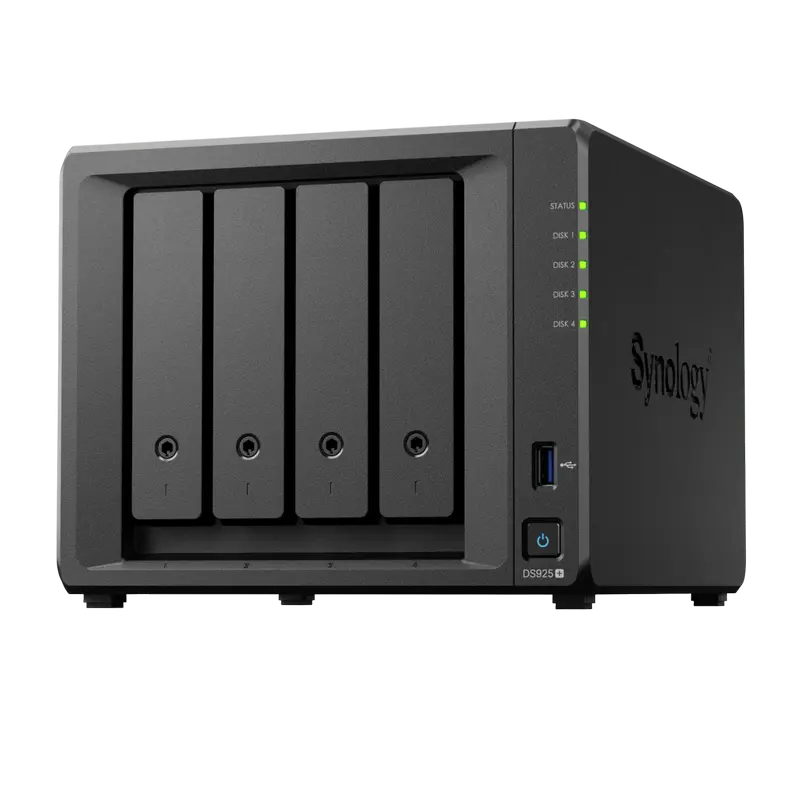 Сетевое хранилище SYNOLOGY DS425+, Черный