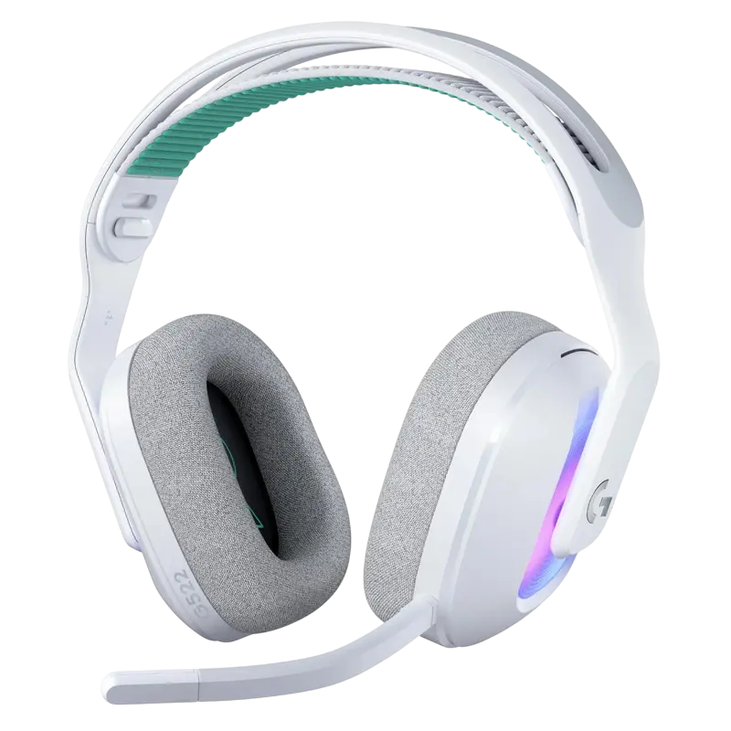 Наушники Logitech G522, Bluetooth/USB, Белый