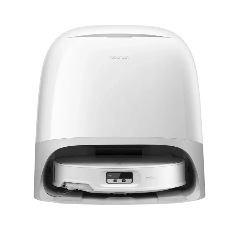 Робот-Пылесос Roborock Qrevo Curv 2 Pro, Белый
