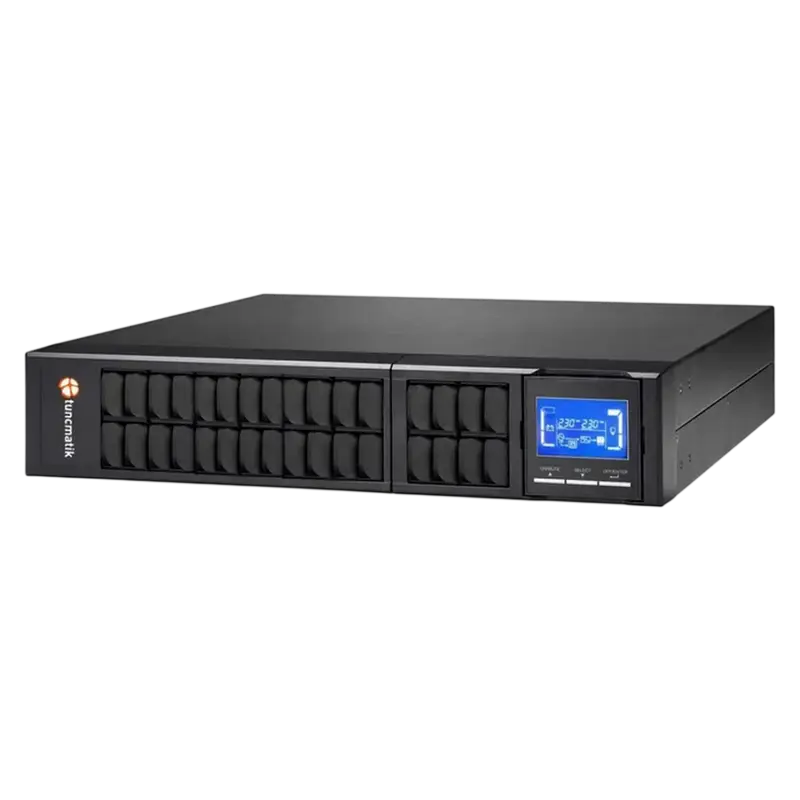 Источник бесперебойного питания Tuncmatik Newtech PRO 3, Онлайн, 2000VA, Башня/Крепление в стойку