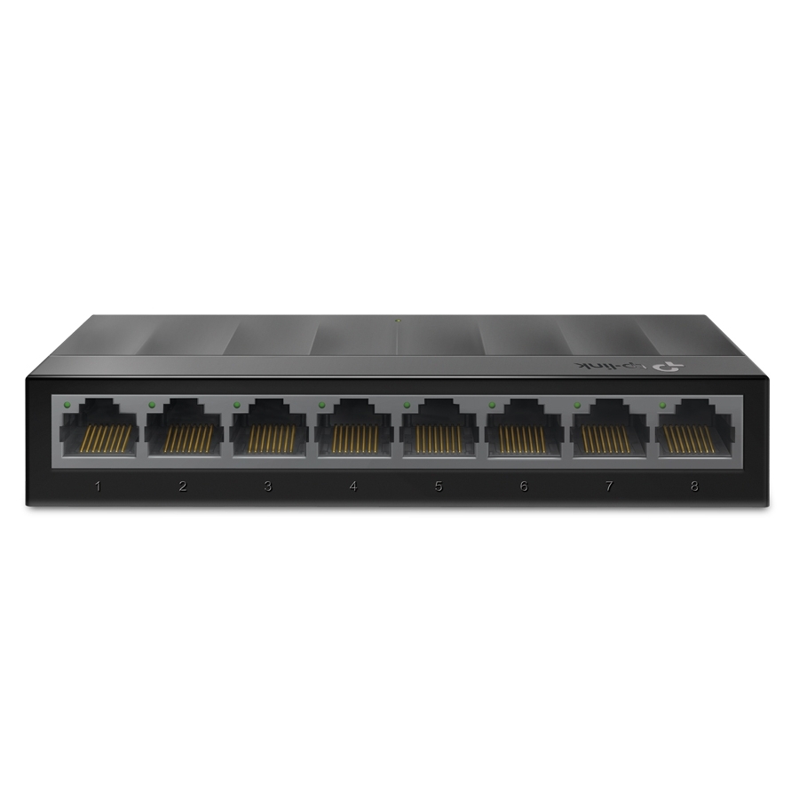 .8-port 10/100/1000Mbps Switch TP-LINK LiteWave "LS1008G", Plastic Case