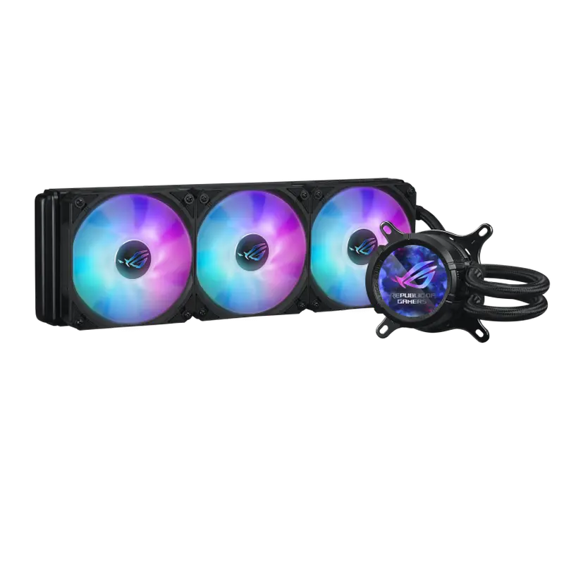 Кулер для процессора ASUS ROG Strix LC III 360 ARGB LCD