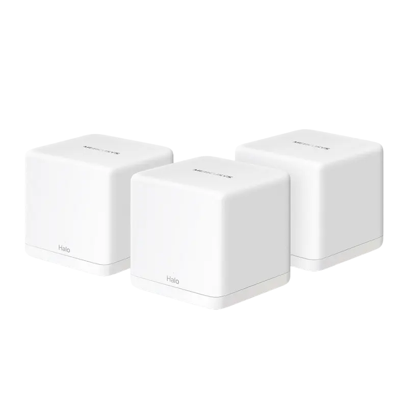 Домашняя Mesh Wi-Fi система MERCUSYS Halo H60X(3-pack), Белый