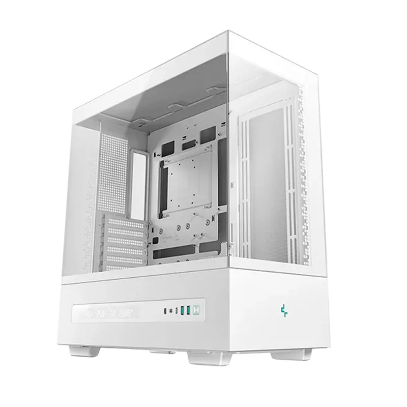 Компьютерный корпус Deepcool CH690 Digital WH, Midi-Tower, Без блока питания, Белый
