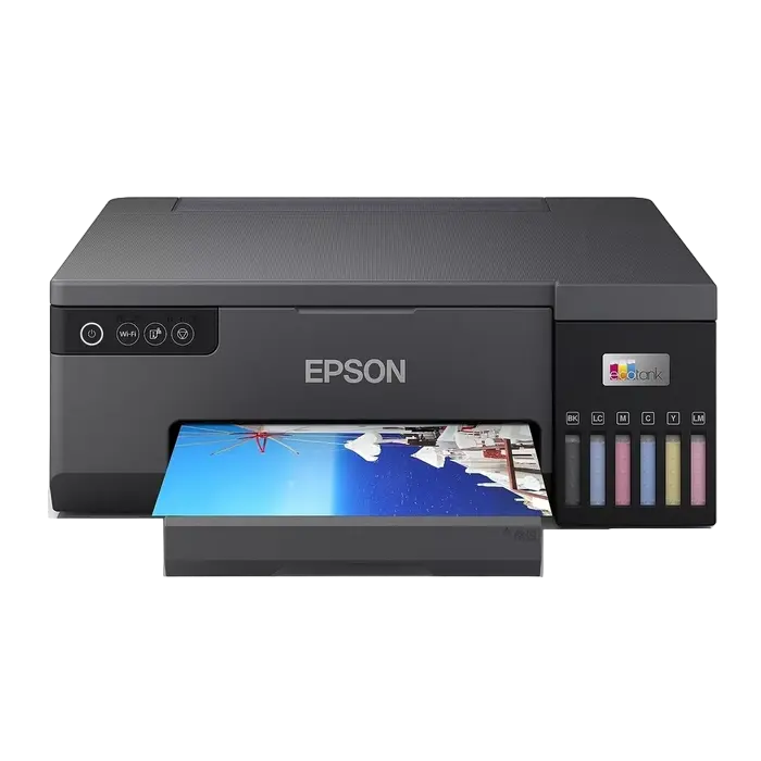 Фотопринтер Epson EcoTank L8050, A4, Чёрный
