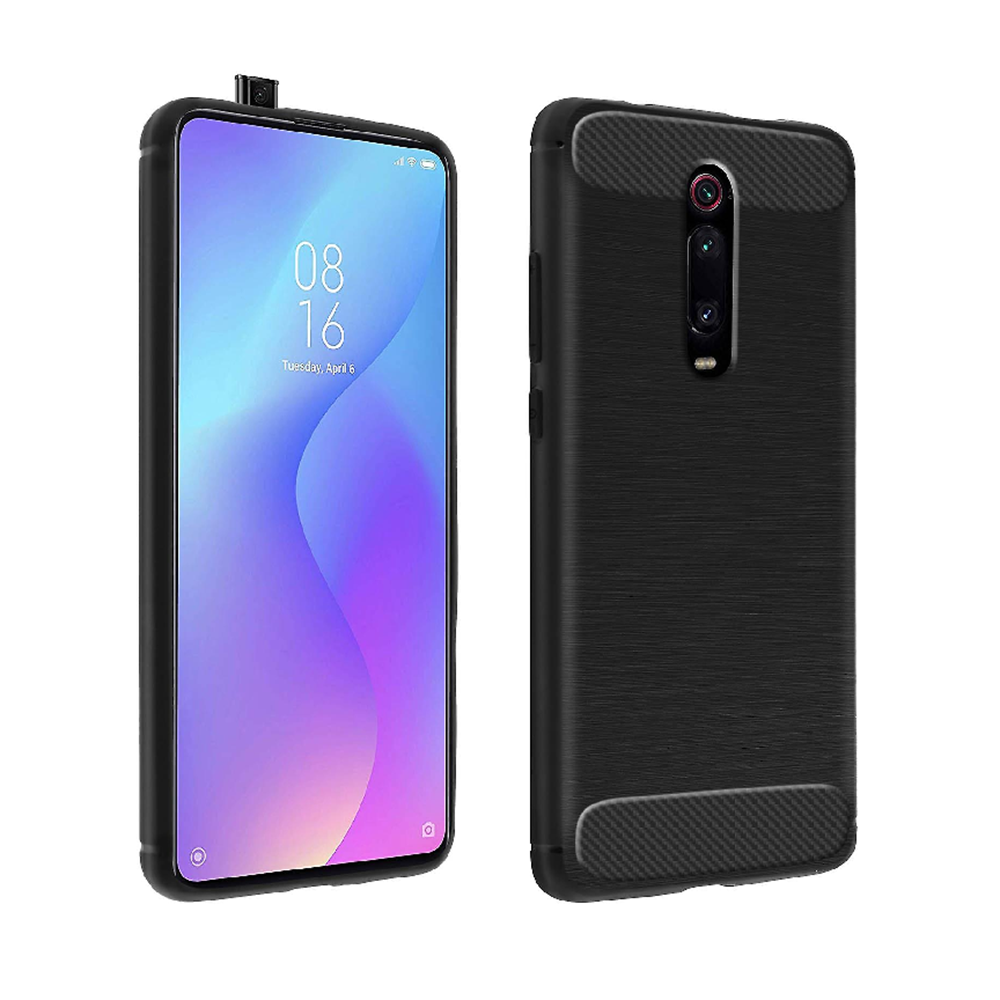 Helmet Case Carbon Xiaomi Mi 9T, Black