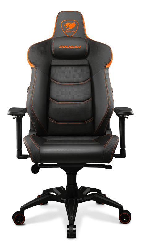 Gaming Chair Cougar ARMOR EVO Black/Orange, User max load up to 160kg / height 160-195cm
