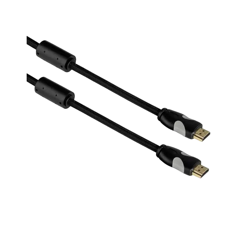 Аудио-видео кабель Thomson HDMI High Speed, HDMI (M) - HDMI (M), 0,75м, Чёрный