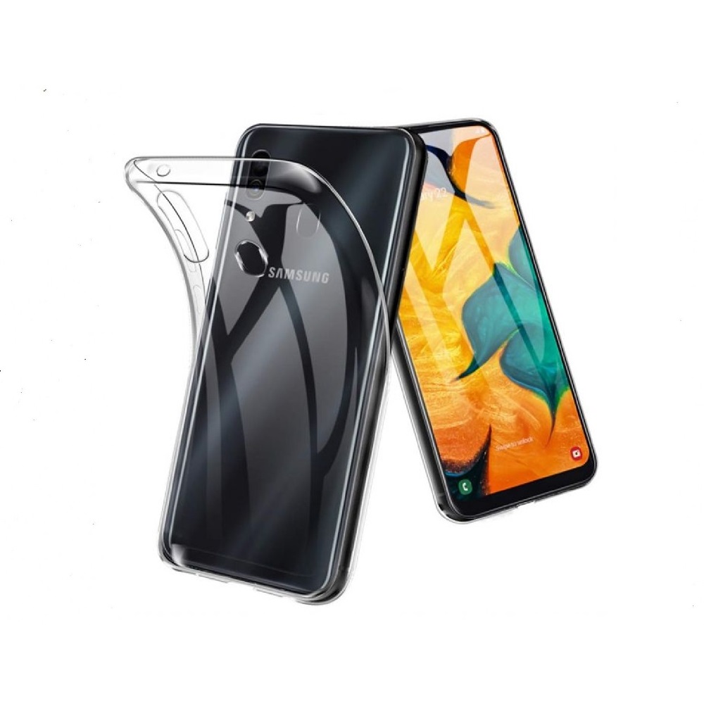 Helmet Case TPU Soft Samsung A30/A20, Clear