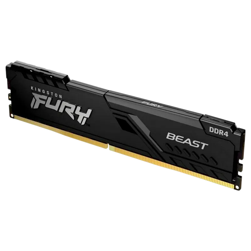 Оперативная память Kingston FURY Beast, DDR4 SDRAM, 3200 МГц, 16 ГБ, KF432C16BB1/16WP