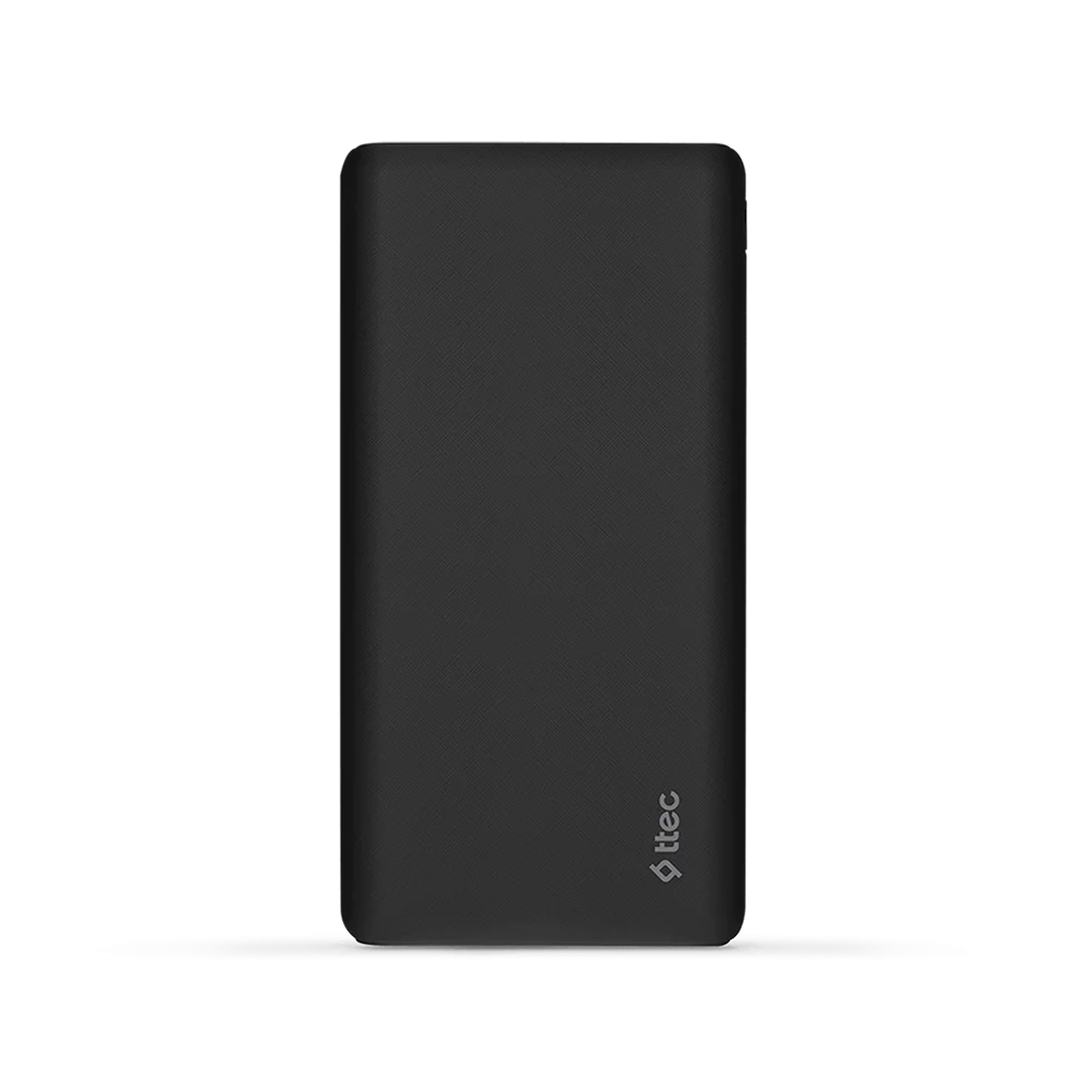 ttec Powerbank 10.000mAh Power Slim S, Black