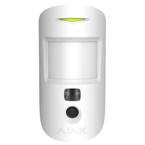 Ajax Wireless Security Motion Detector with Photo "MotionCam", White