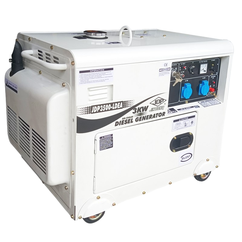 DIESEL GENERATOR JDP3500-LDEA/230V/SINGLE PHASE/ATS - Silent Type, Air-cooled