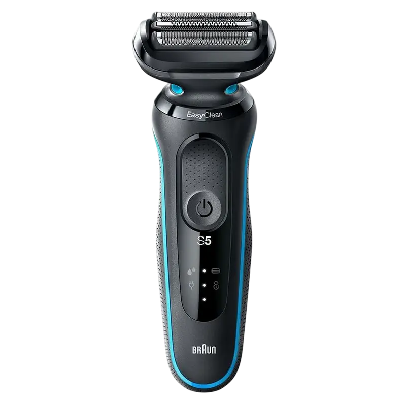 Электробритва мужская Braun 51-M1000s, Черный | Синий